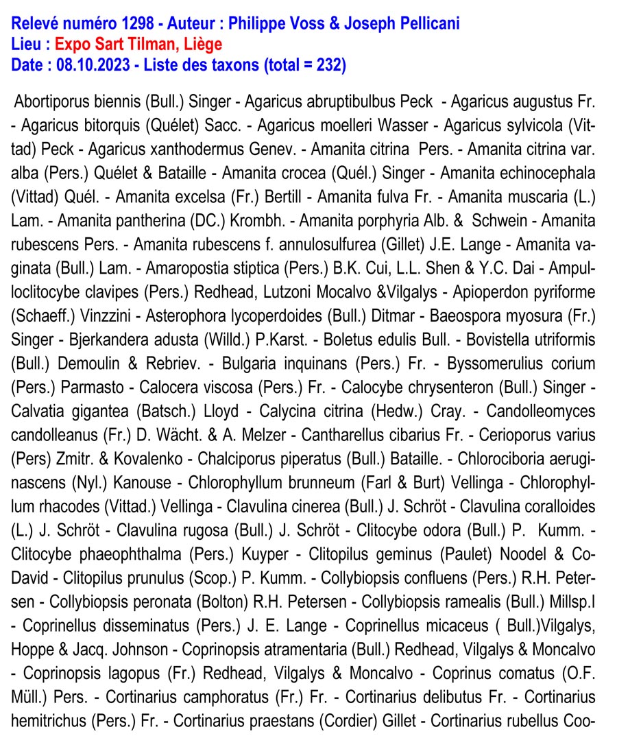 Groupe d’Inventaire des champignons de Wallonie