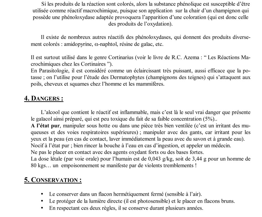 Gaïacol (Guaiacol)