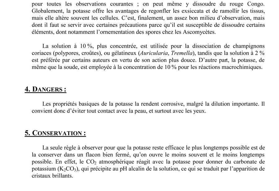 Potasse 5%
