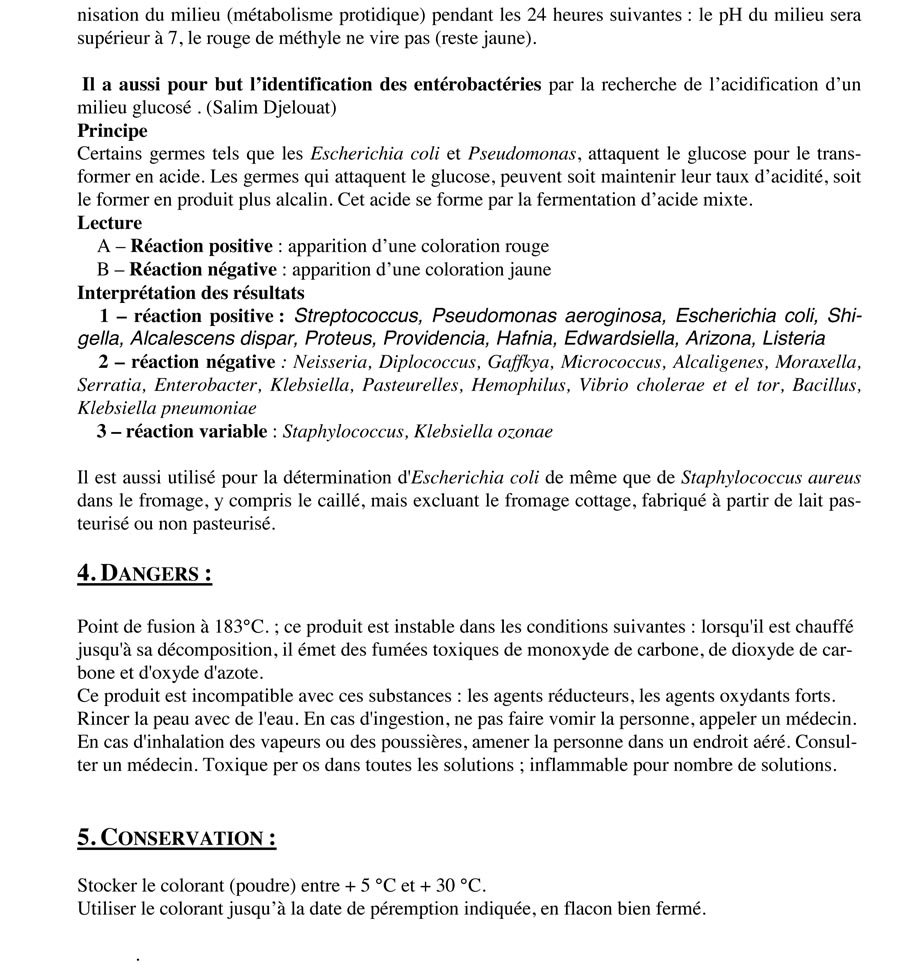 rouge de méthyle
