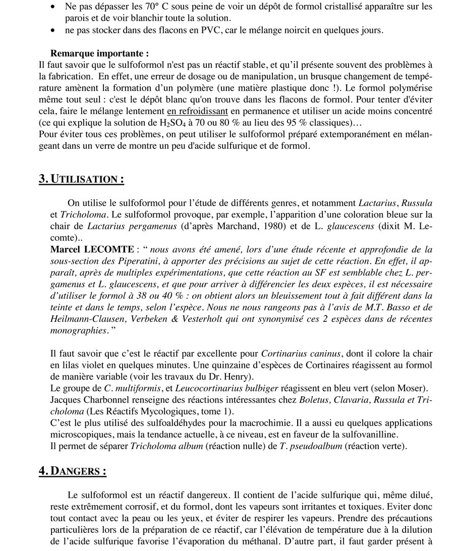 SulfoFormol