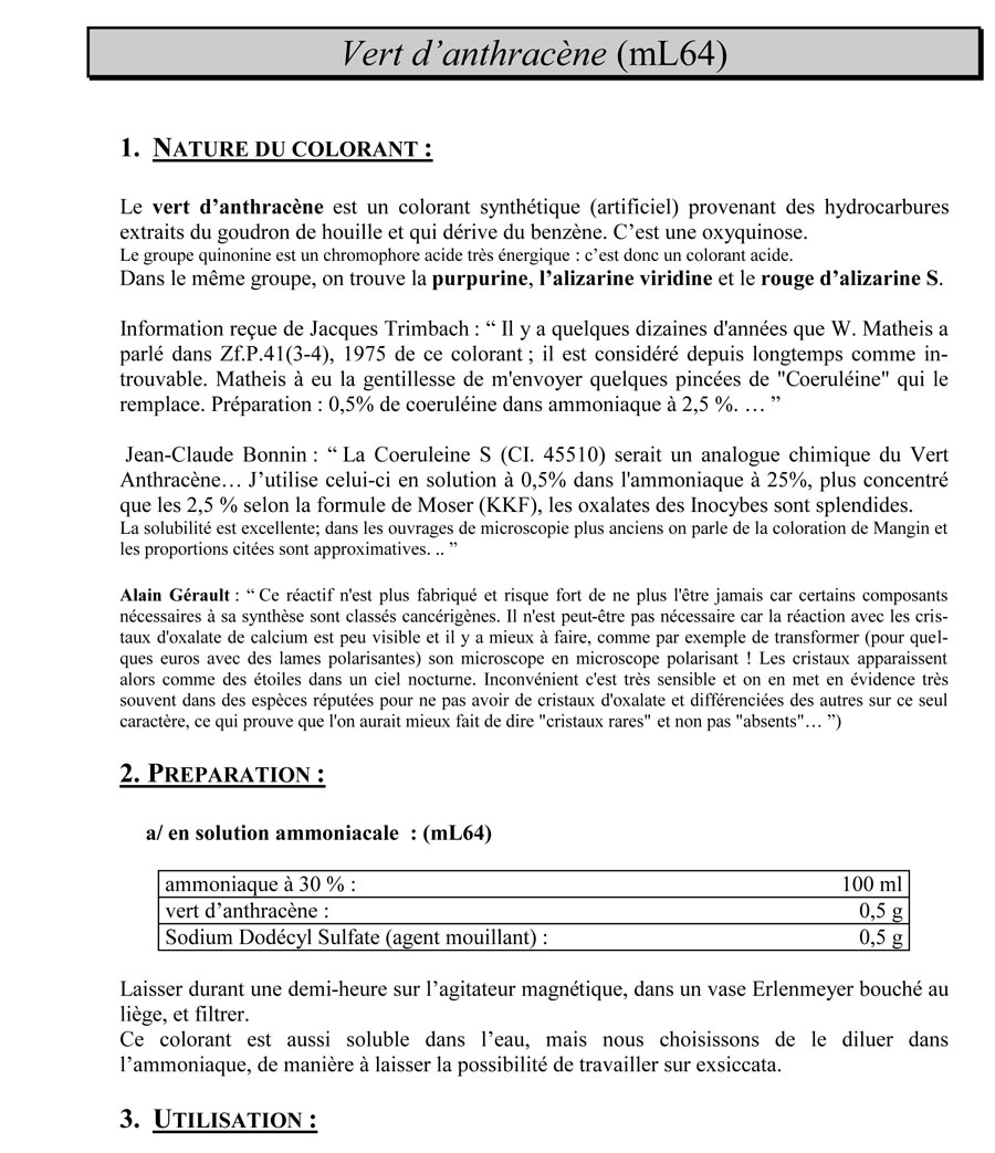 Vert d'anthracène